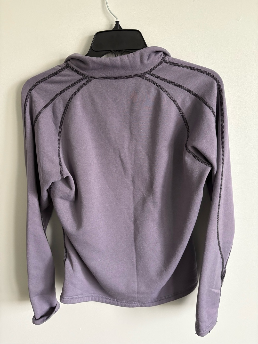 Ariat Team EQ Half-Zip Equestrian Pullover in Purple Ash Spandex USA made- Small - Picture 2 of 5